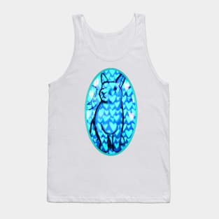 Blue Bunny Tank Top